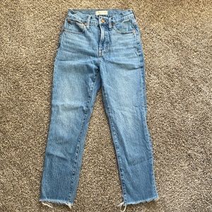 Madewell Blue Perfect Vintage jean